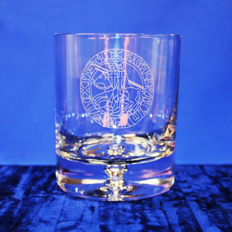 Premium Whisky Glass Knights Templar