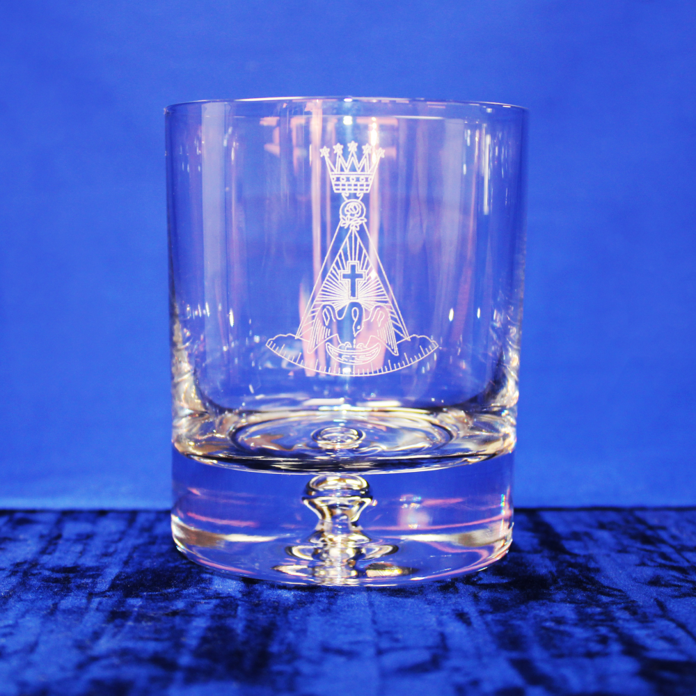 Premium Whisky Glass Rose Croix