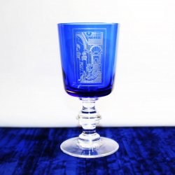 2nd Degree Cobalt Regal Wine Glass