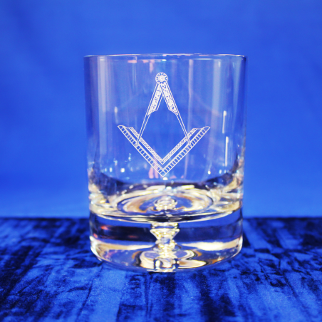Premium Whisky Glass 3rd Degree Tracing Board